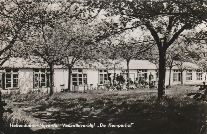 HELLENDOORN NIJVERDAL Vacantieverblijf De Kemperhof, Verzamelen, Ansichtkaarten | Nederland, Gelopen, Overijssel, 1960 tot 1980