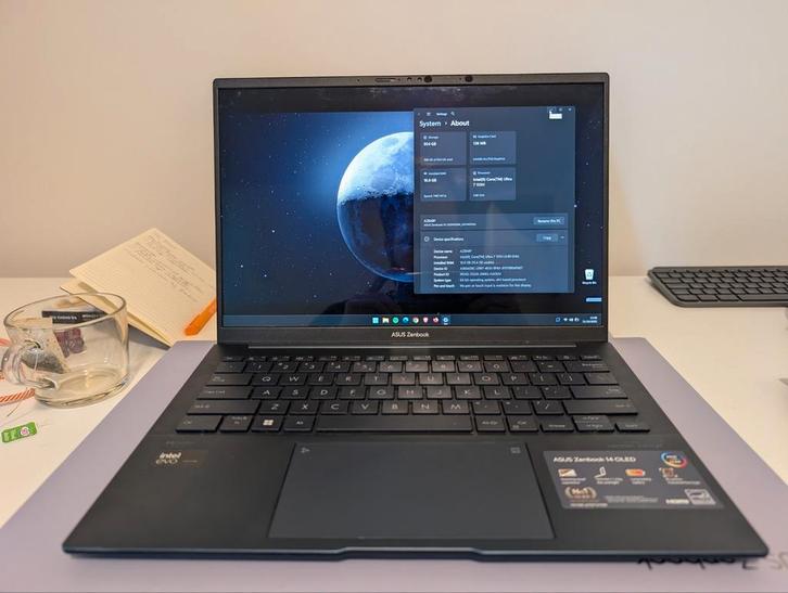 Asus Zenbook UX3405M 14"  OLED ZGAN, Computers en Software, Apple Macbooks, Zo goed als nieuw, Overige modellen, Overige groottes