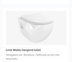 Nieuw in verpakking wit hangtoilet set, Doe-het-zelf en Verbouw, Sanitair, Ophalen, Nieuw, Toilet