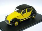 Citroen 2CV Charleston geel zwart Hachette testserie 1:24, Ophalen of Verzenden, Nieuw, Auto, Overige merken