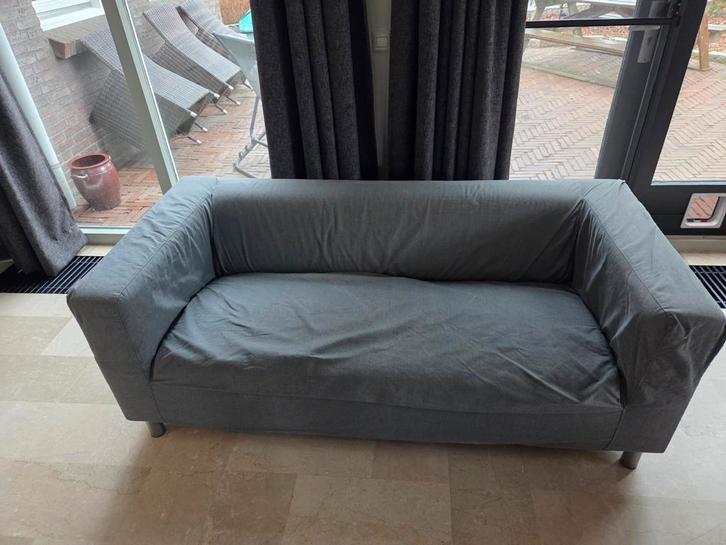 Gratis IKEA bank met afneembare hoes, Huis en Inrichting, Banken | Bankstellen, Gebruikt, Rechte bank, Tweepersoons, Stof, Ophalen of Verzenden