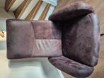 Relax fauteuil micro leerstof kleur is bruin., Huis en Inrichting, Fauteuils, Ophalen, Zo goed als nieuw