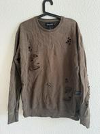 Bruine distressed trui van Ashes to Dust, maat M, Kleding | Heren, Truien en Vesten, Bruin, Maat 48/50 (M), Ashes to dust, Ophalen of Verzenden