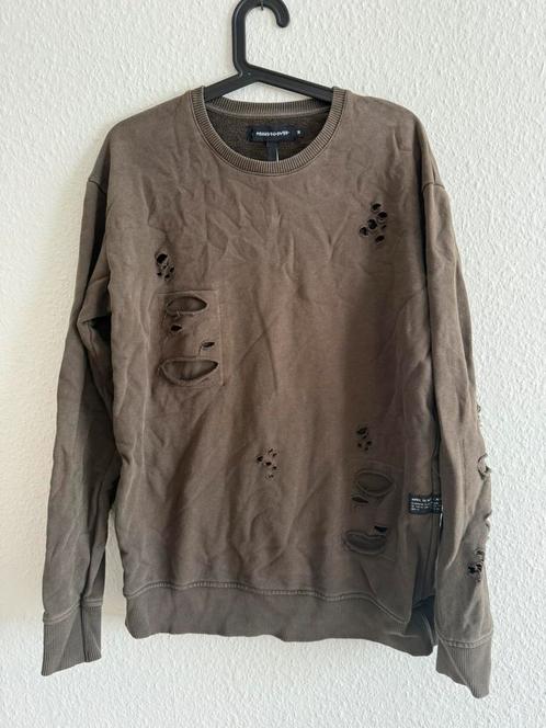 Bruine distressed trui van Ashes to Dust, maat M, Kleding | Heren, Truien en Vesten, Zo goed als nieuw, Maat 48/50 (M), Bruin