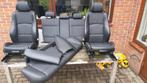 Sportstoelen en achterbank BMW E87 zwart leer, Ophalen, Gebruikt, BMW
