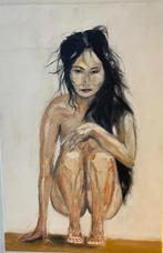 Gehurkt naakt, Ophalen of Verzenden