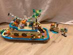Lego Friends Canal Houseboat (41702), Ophalen of Verzenden, Gebruikt, Complete set, Lego