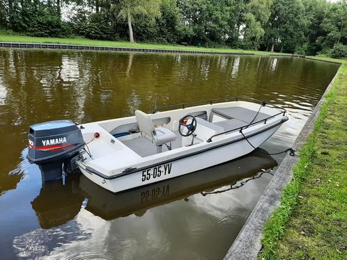 Polyester console boot (verkocht), Watersport en Boten, Speedboten, Zo goed als nieuw, 3 tot 6 meter, Benzine, Minder dan 70 pk