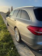 Mercedes-Benz C-Klasse estate C350 e hybrid 211PK trekhaak, Auto's, Automaat, Achterwielaandrijving, Leder en Stof, Grijs