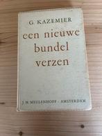 EEN NIEUWE BUNDEL VERZEN VAN G.KAZEMIER, Boeken, Gedichten en Poëzie, Ophalen of Verzenden, Zo goed als nieuw, Meerdere auteurs