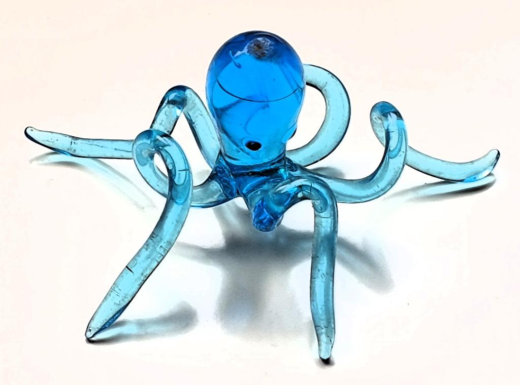 5 Vintage Murano 🐬  handgeblazen glazen dieren, Antiek en Kunst, Antiek | Glas en Kristal, Ophalen of Verzenden