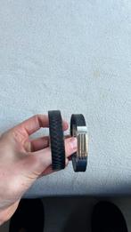 2 heren armbanden, Ophalen of Verzenden, Zo goed als nieuw, Zwart