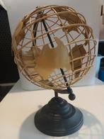 Wereldbol decoratie goud/zwart ZGAN!, Ophalen of Verzenden, Zo goed als nieuw