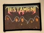Testament hardrock metal vintage logo patch embleem kleding, Verzenden, Nieuw, Kleding