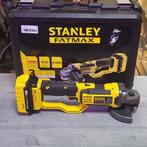 Stanley Fatmax FMC761M2 Haakse Slijper 18V 2x Accu 4,0Ah, Stanley, Zo goed als nieuw, Support@stanley.com, 1000 Stanley Drive, New Britain, 
CT 06053
USA