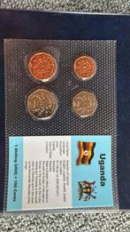 Uganda unc munten in blister, Ophalen of Verzenden, Overige landen