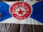 Linnen vintage vlag Heineken 's biet, Verzamelen, Ophalen of Verzenden, Heineken