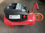 Topcraft compressor 24 liter, Minder dan 25 liter, Ophalen of Verzenden, Zo goed als nieuw, Minder dan 200 liter/min