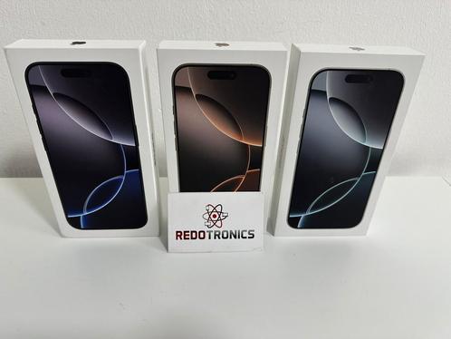 Apple IPhone 16 Pro 128GB /256GB NIEUW MET GARANTIE, Telecommunicatie, Mobiele telefoons | Apple iPhone, Nieuw, 128 GB, Zonder abonnement