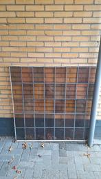 Groot glas in lood raam, Doe-het-zelf en Verbouw, Glas en Ramen, Ophalen, Gevelraam of Ruit, Glas in lood