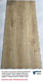 Pvc dream click serene Oak Blonde | Visgraat €16,95m2, 75 m² of meer, Beige, Pvc click natuur eiken, Nieuw