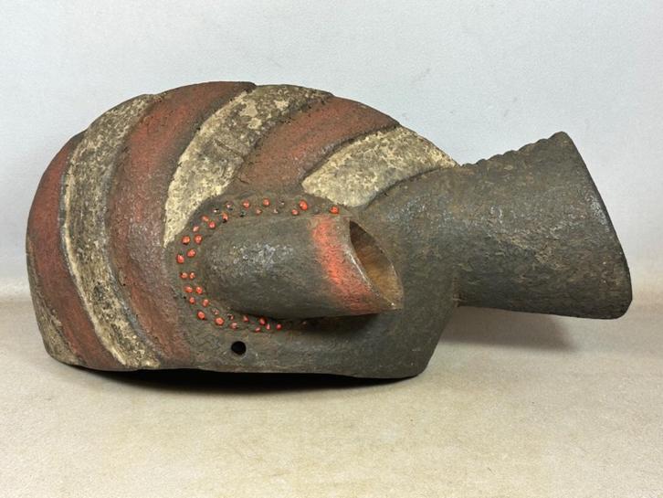 251050 Oud Afrikaans Mumuye masker - Nigeria., Antiek en Kunst, Kunst | Niet-Westerse kunst, Ophalen of Verzenden