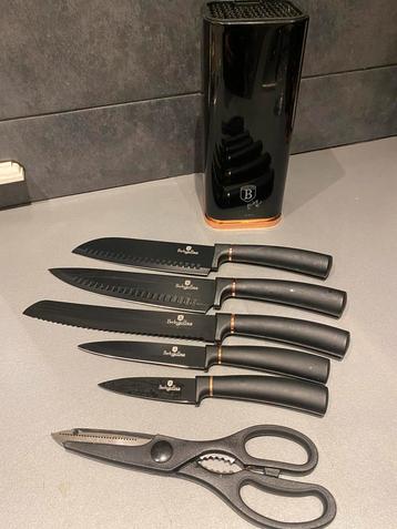 Berlinger Hause Messenblok - Zwart/Rosé Goud beschikbaar voor biedingen