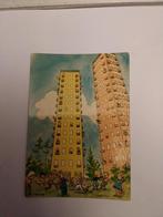 BEWONERS VAN TWEE HOGE FLATGEBOUWEN KIJKEN NAAR, Verzamelen, Ansichtkaarten | Themakaarten, Ophalen of Verzenden, Kinderen