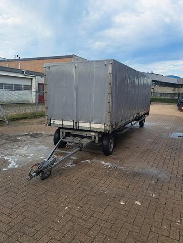 Geho schamelwagen met afneembare huif 2-asser 2500kg beschikbaar voor biedingen