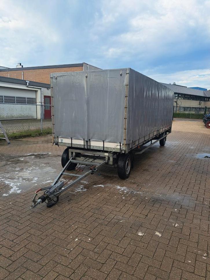 Geho schamelwagen met afneembare huif 2-asser 2500kg, Auto diversen, Aanhangers en Bagagewagens, Gebruikt, Ophalen