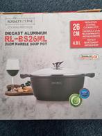 Royalty Line 26cm Marmer Soeppan - Nieuw in doos!, Overige materialen, Nieuw, Ophalen of Verzenden, Keramische plaat