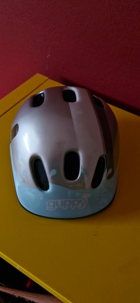 Polisport kinderhelm guppy xxs, Fietsen en Brommers, Fietsaccessoires | Fietshelmen, Zo goed als nieuw, Jongen of Meisje, XXS