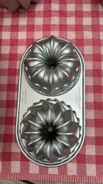 Nordic Ware duet bundt tulbandvorm, Ophalen of Verzenden, Gebruikt, Taarten, Bakvorm