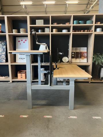 Voortman Electrische zit-sta duo-bureau 160x76xH65-125, 20st - afbeelding 2