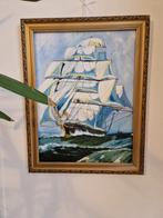 Schip schilderij, Ophalen of Verzenden