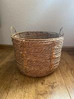 Rieten manden van H&M Home, Mand, Rond, Ophalen of Verzenden, Zo goed als nieuw