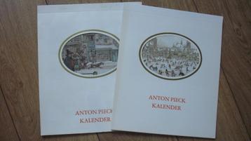 2 Anton Pieck-Kalenders-1974-1976 beschikbaar voor biedingen