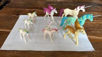 Playmobil losse onderdelen paarden dieren eenhoorn vleugels beschikbaar voor biedingen