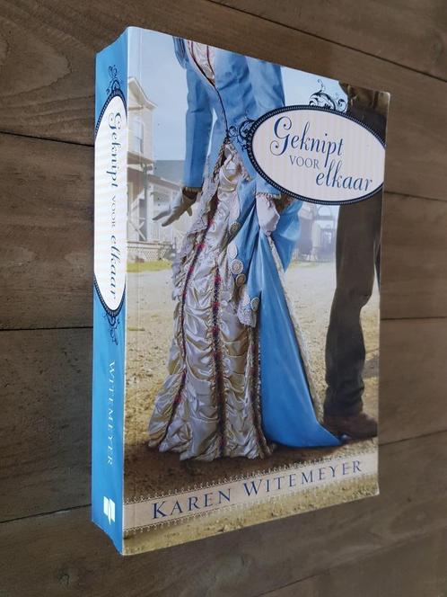 Geknipt voor elkaar - Karen Witemeyer (christelijke roman), Boeken, Romans, Zo goed als nieuw, Nederland, Ophalen of Verzenden