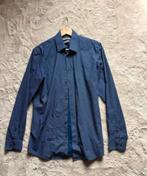Overhemd Angelo Litrico, Kleding | Heren, Overhemden, Ophalen of Verzenden, Zo goed als nieuw, Blauw, Halswijdte 39/40 (M)