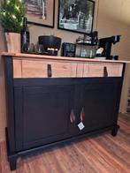 Coffe corner dressoir mat zwart, Huis en Inrichting, Ophalen of Verzenden, Zo goed als nieuw, 25 tot 50 cm