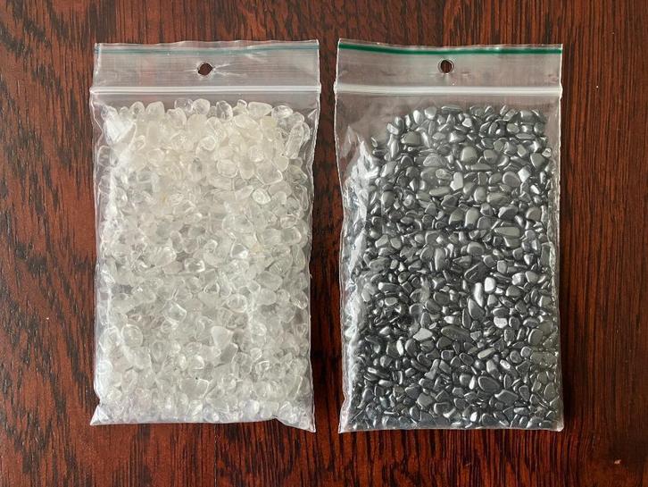 Edelstenen oplaad- en ontlaadset, Verzamelen, Mineralen en Fossielen, Ophalen of Verzenden