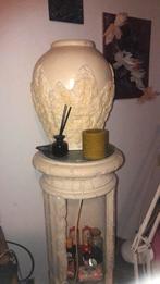 Twee grote zuilen met vaas, Ophalen of Verzenden