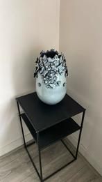 vaas met vlinders en bloemen, Ophalen of Verzenden, Zo goed als nieuw