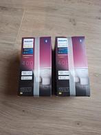 Philips Hue White & Color Ambiance GU10 (2 doosjes), Led-lamp, Minder dan 30 watt, Soft of Flame, E14 (klein)