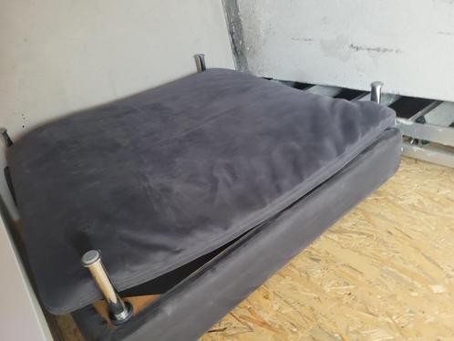 Ikea Söderhamn hocker donkergrijs, Huis en Inrichting, Banken | Bankstellen, Gebruikt, Minder dan 150 cm, Stof, Ophalen
