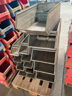 Stalen magazijn bakken, Ophalen, Zo goed als nieuw, Minder dan 40 cm, Minder dan 35 cm