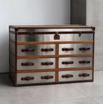 Eyecatcher chest of drawers, vintage travel ladekast, Gebruikt, Minder dan 100 cm, 25 tot 50 cm, 50 tot 100 cm