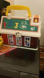Vintage Fisher-Price Schoolhuisje, Antiek en Kunst, Antiek | Speelgoed, Ophalen