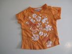 Oranje t shirt merk Bakkaboe voor meisjes maat 68, Kinderen en Baby's, Babykleding | Maat 68, Ophalen of Verzenden, Zo goed als nieuw